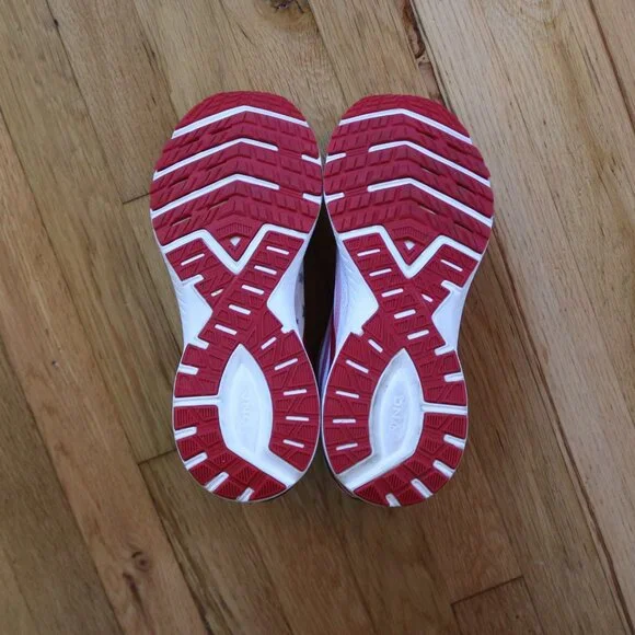 Brooks Red, White, and Blue Athletic Shoes - Picture 8 of 8